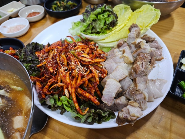  [시흥 천하장사냉면] 오징어 보쌈과 냉면 무한리필 솔직 리뷰! (주차 정보 포함)