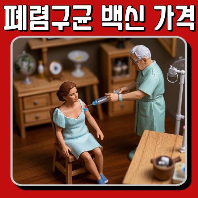 폐렴구균 백신 종류와 가격 총정리