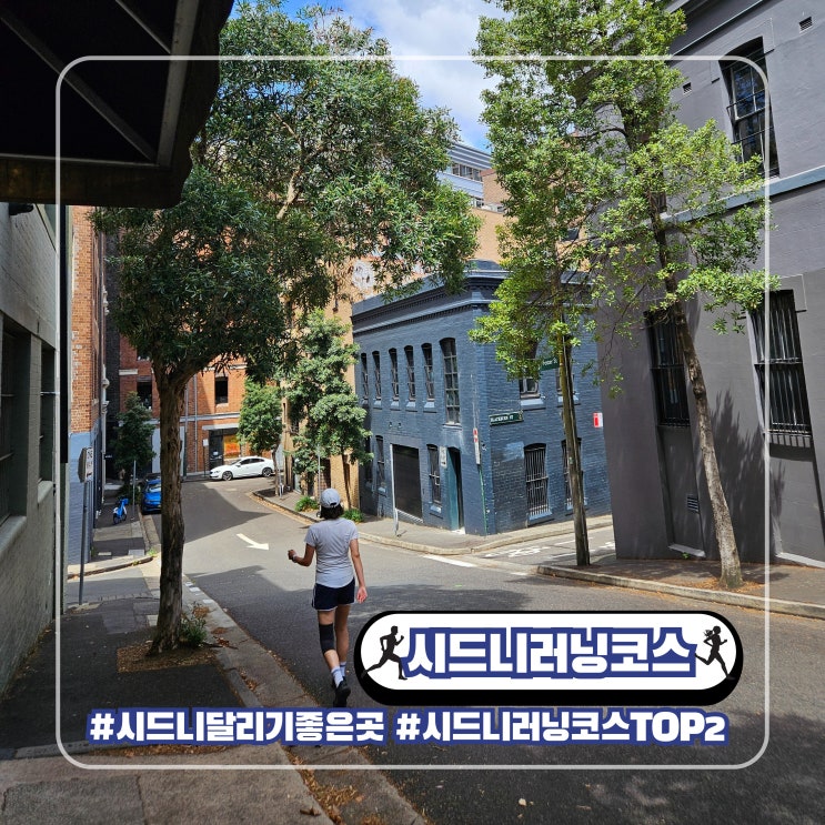  시드니 러닝 코스 TOP2 하이드 파크 로얄 보타닉 가든 달리기