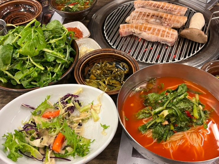  [대구/수성구] 맛있는 열무가득 수성못삼겹살맛집 열무밭에돈 본점