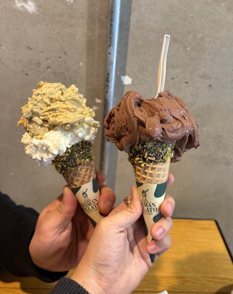  성수 마망젤라또 웨이팅 있는 젤라또 맛집!