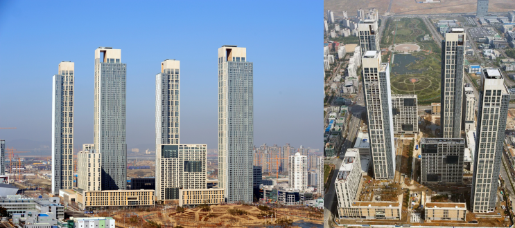  [타워형 아파트/인천] 송도더샵퍼스트월드 - 위치, 주동배치, 평면타입, 입면(외장)
