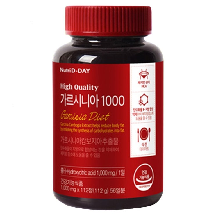  뉴트리디데이 가르시니아 1000, 112정, 1개