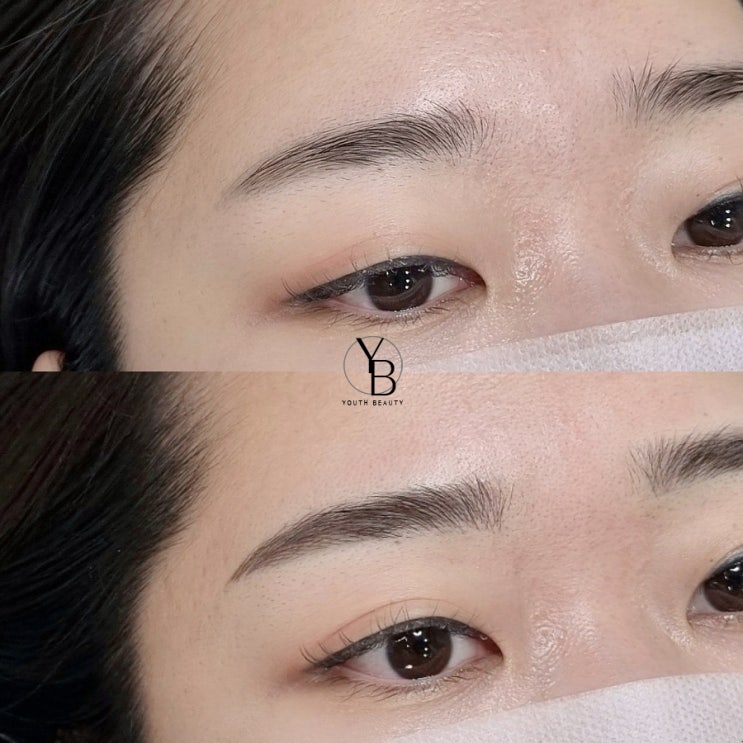  상무지구 눈썹문신 자연스럽게 눈썹 살리기 성공