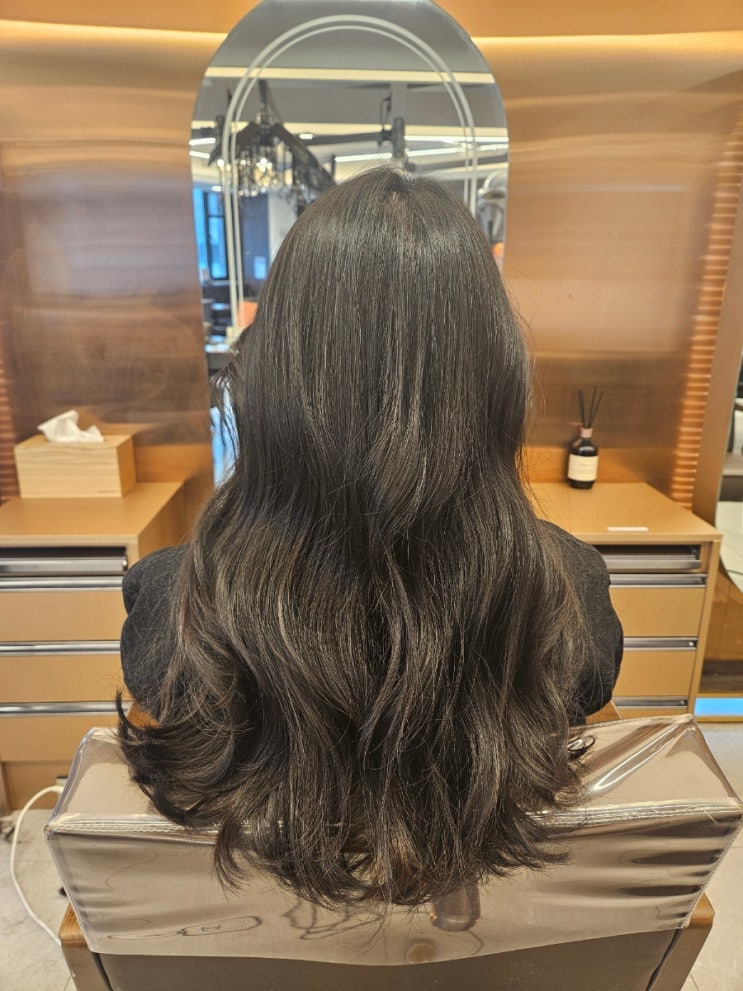  흑석동 미용실 로이드밤 에서 드라이 했어요