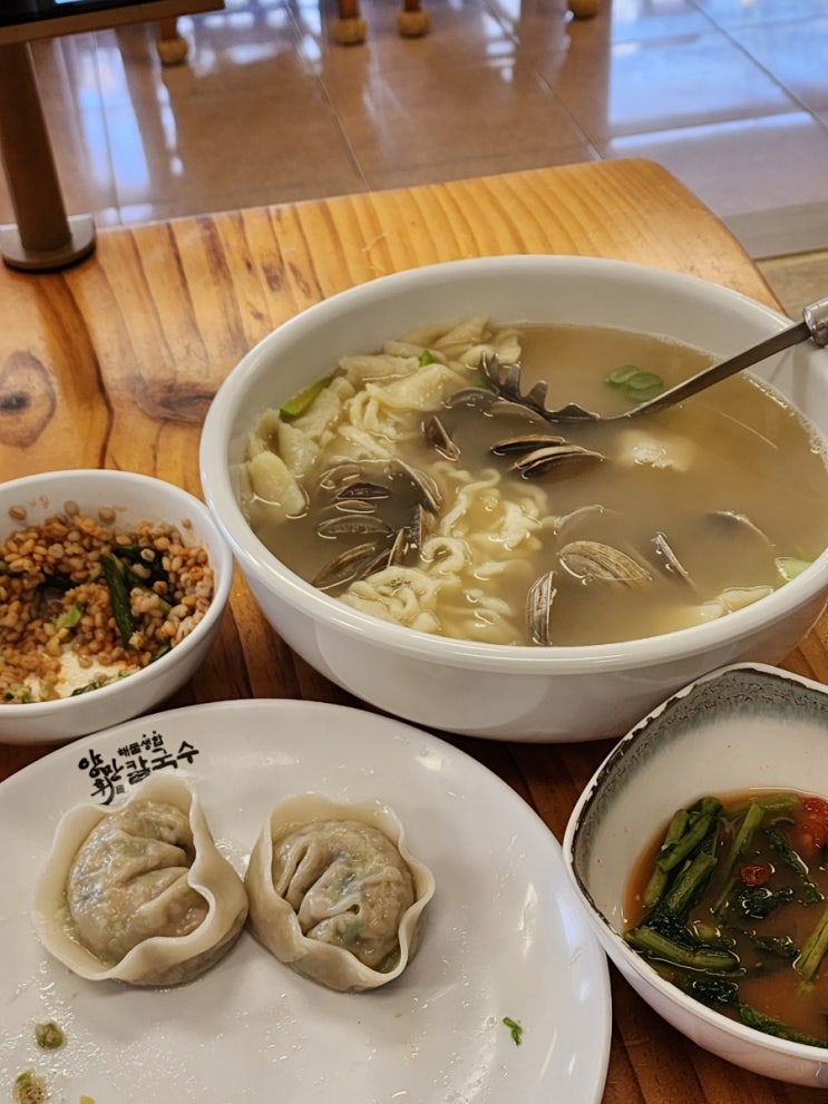  증심사 맛집 양만휘해물생합칼국수 무등산가면 방문추천