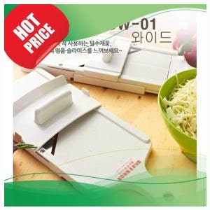 시모무라 와이드 양배추 채칼 FSW-01, 화이트, 1세트
