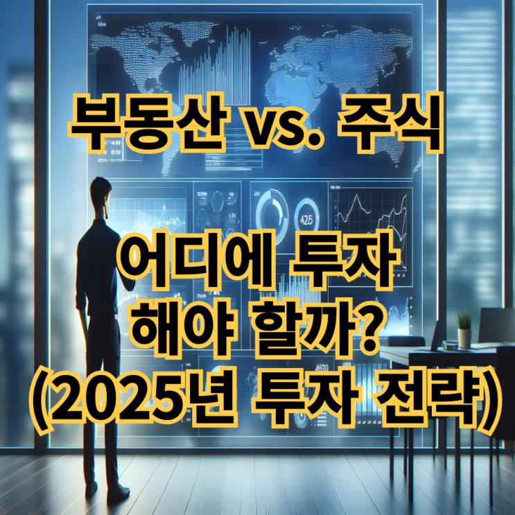  부동산 vs. 주식, 어디에 투자해야 할까? (2025년 투자 전략)