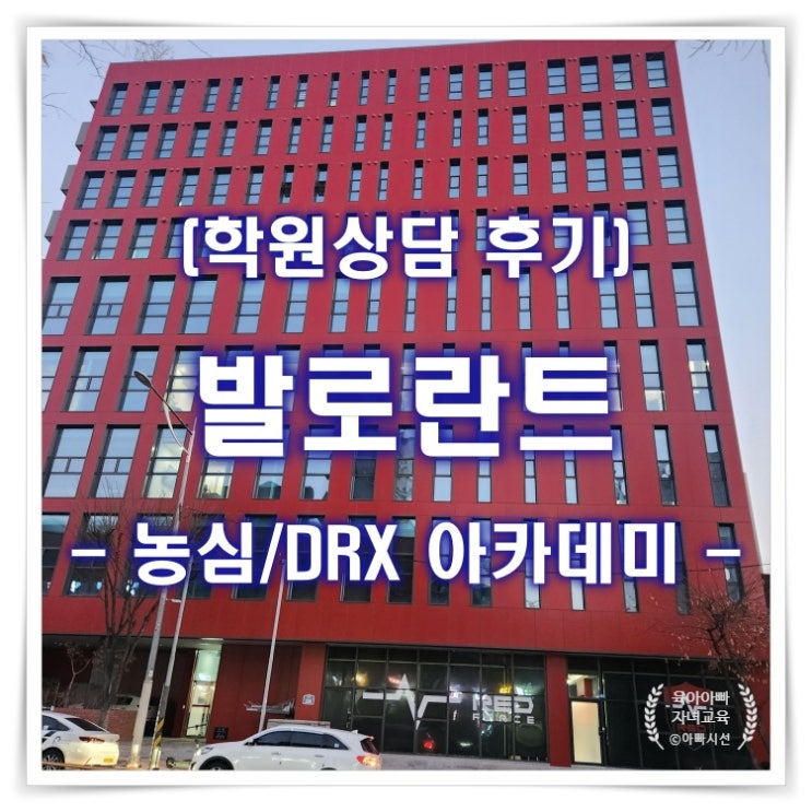  발로란트 학원 - (2편) 농심,DRX 아카데미 상담 후기