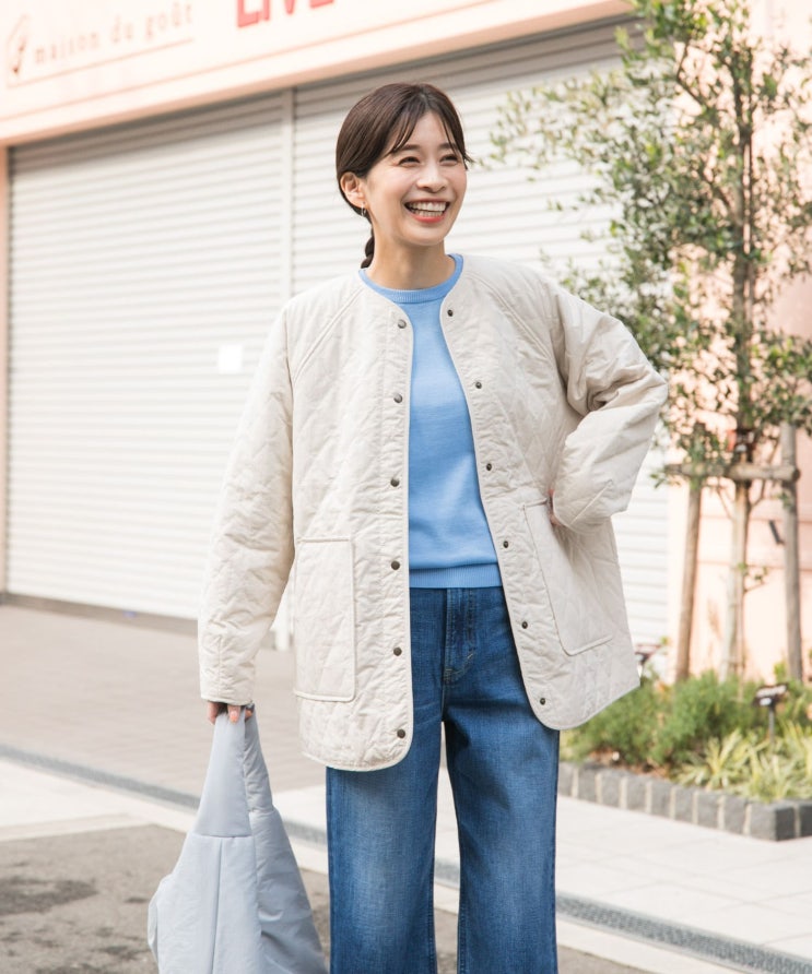  20%세일) 어반리서치 카폭 퀼트 미들 자켓  URBAN RESEARCH