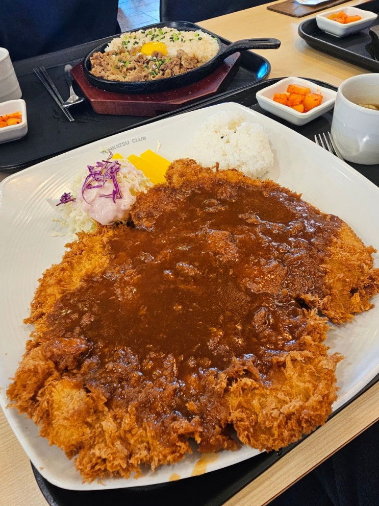 돈까스클럽 양주본점 메뉴판 왕돈까스 뚝배기돈까스 철판규동 신메뉴 솔직후기