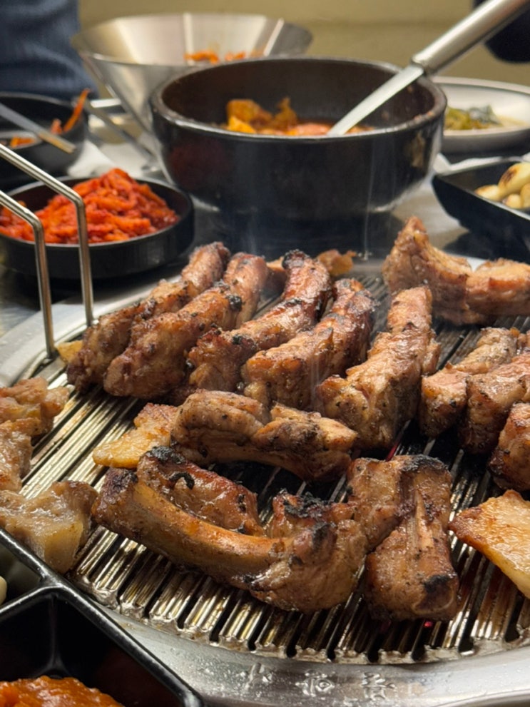  용산역 쪽갈비&고기 맛집, 뜯고기