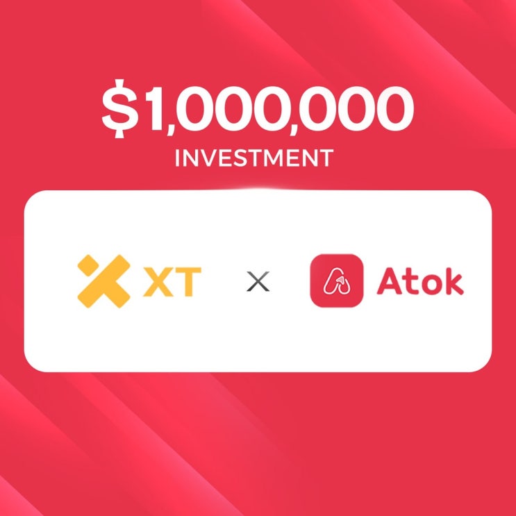   XT Labs, Atok과 파트너십 체결 - 100만 달러 투자!