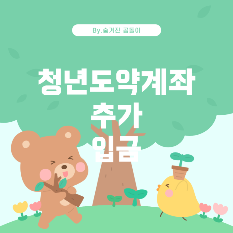  청년도약계좌 일시납입 후 추가 입금 가이드