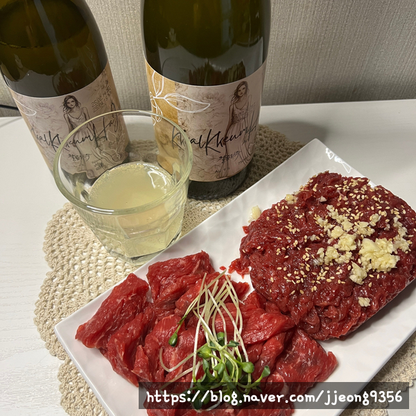  선물하기 좋은 전통주 고성양조장 깔끔하주