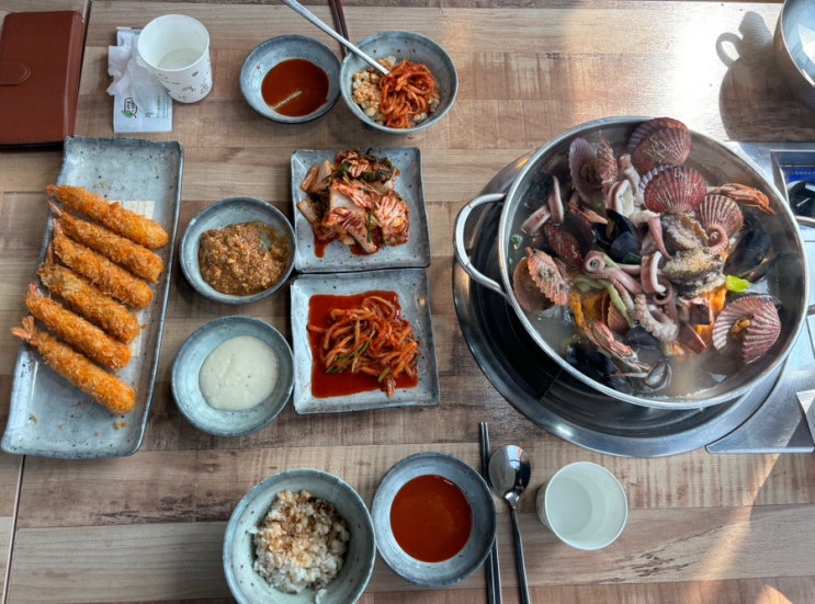  강화도 칼국수 배터지는집 동막손칼국수명가 동막해수욕장 해물칼국수 맛집