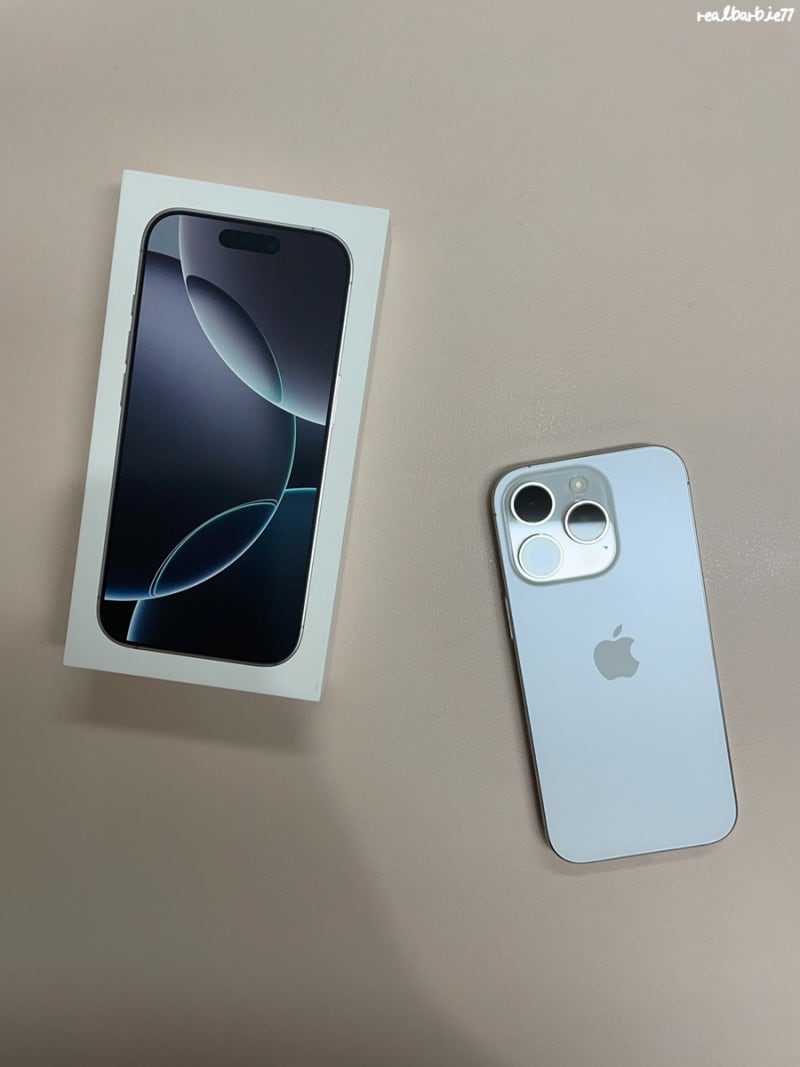아이폰16프로 자급제 롯데백화점 광복점 아이스토어 부산광복점 구매 후기 iPhone 16 Pro