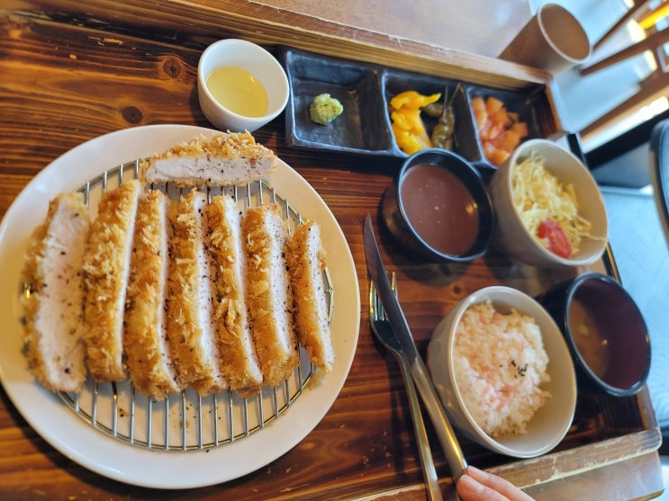  경기 여주시 연라동 돈까스 맛집 숲속의 오븐 양식 내 돈 내산 후기