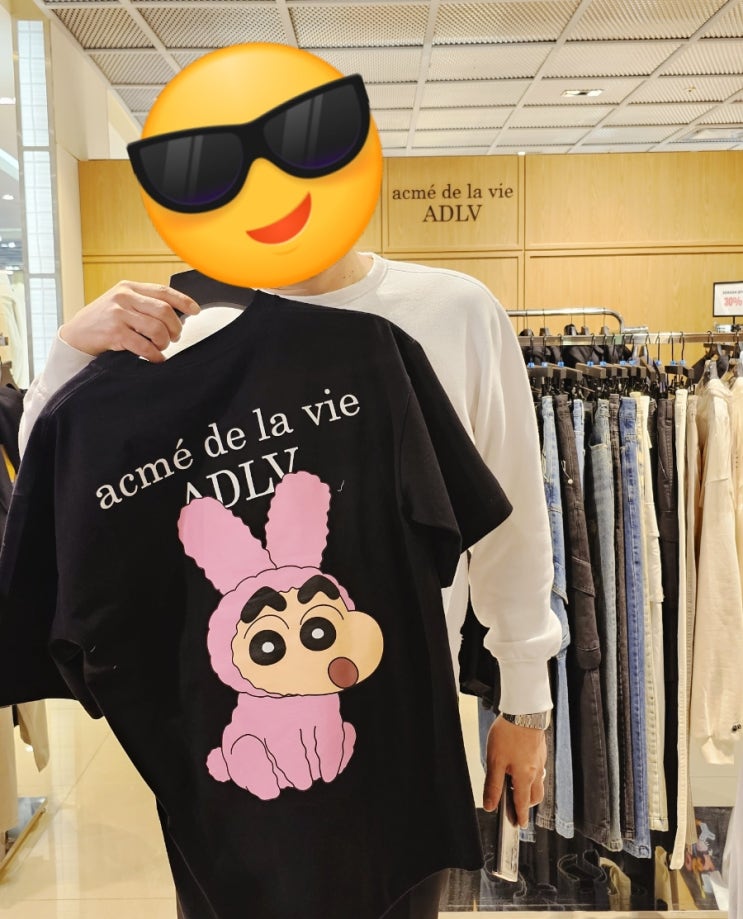 아크메드라비 짱구 콜라보 롯데백화점 인천점 ADLV 아크메드라비 짱구 콜라보 롯데백화점 인천점 ADLV