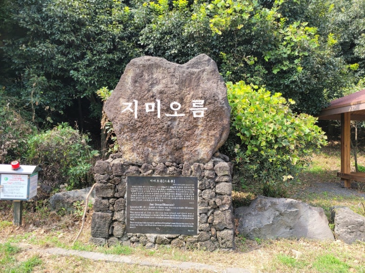  《제주도가볼만한곳》 지미봉 성산일출봉과 우도 조망이 멋진 제주오름