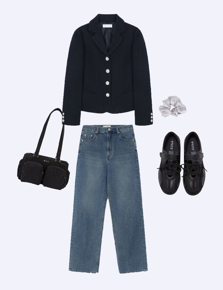 봄신발추천 봄코디 ootd 오찌 스크런치 추천