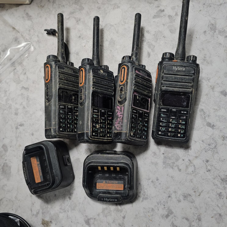  PD488, PD468 무전기 점검 및 호환 기종 안내