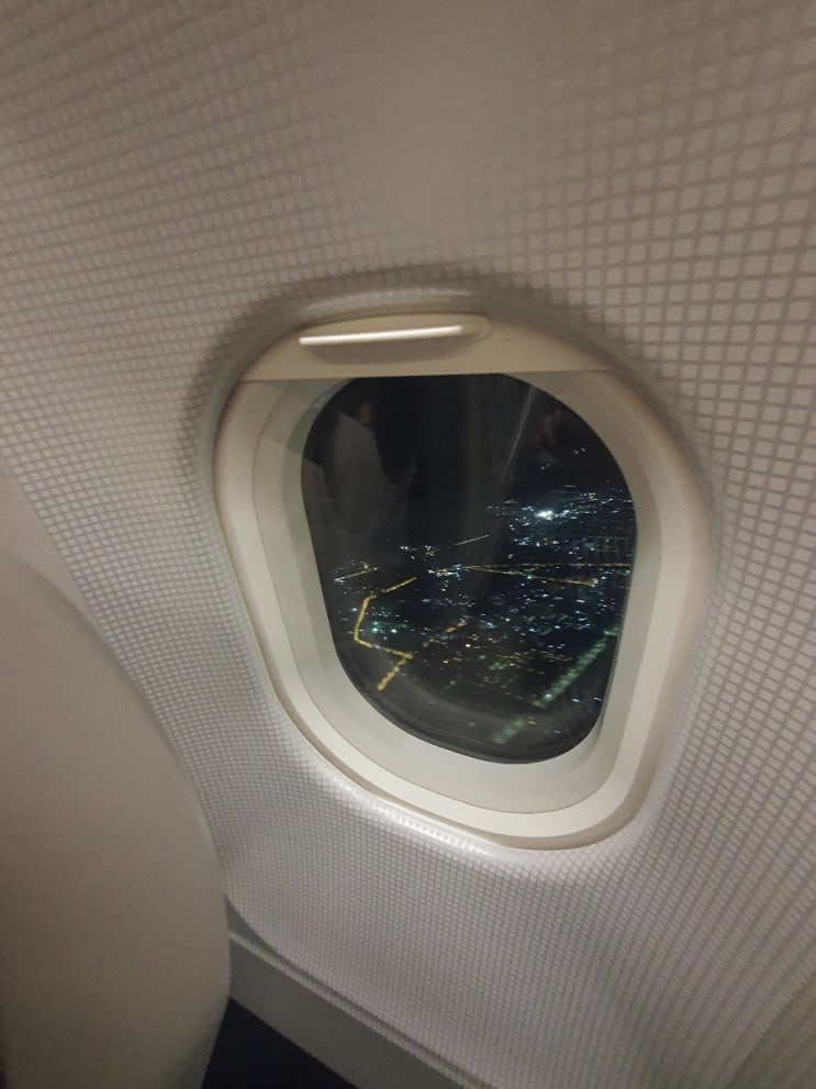  인청 공항 출국-캄보디아 프놈펜 공항, 대한항공 이코노미 좌석 이용 기내식 후기