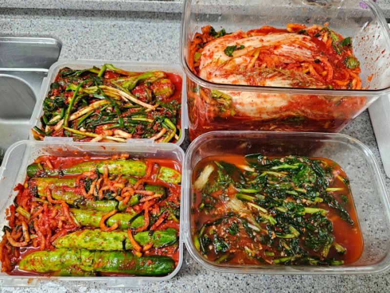 도미솔김치 후기 4종 맛평가를해보자 ft.공영홈쇼핑