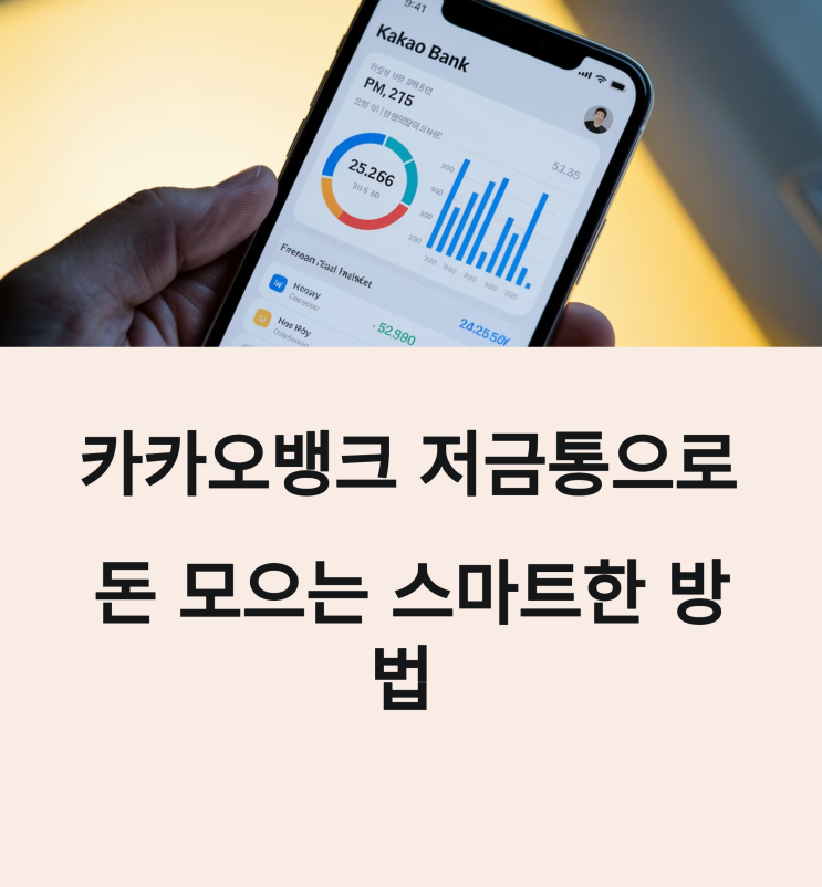  카카오뱅크 저금통 이자 리뷰 및 자동 저축통장 추천 (2025년 최신 정보)
