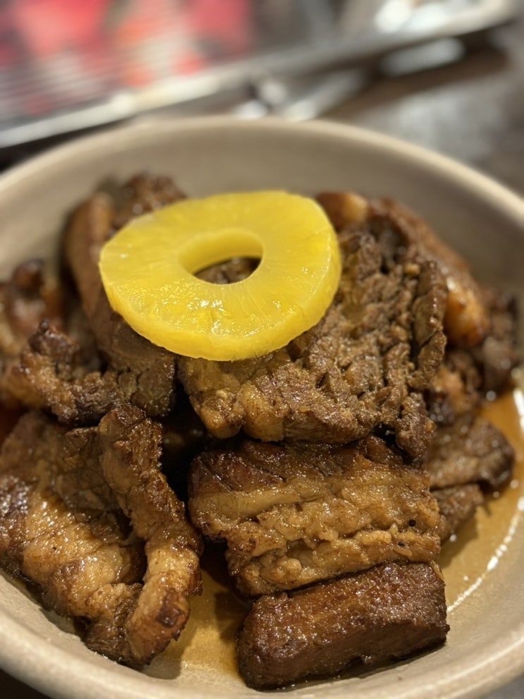  포항 돼지갈비 맛집 효자동 강변육숫간 주차 정보