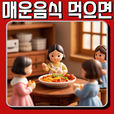 매운 음식 먹으면? 우리 몸에서 일어나는 변화 7가지!