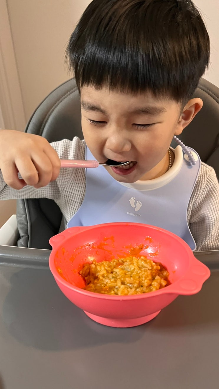  휴대하기도 좋은 미니 턱받이 톨스토이 유아 턱받이 리뷰
