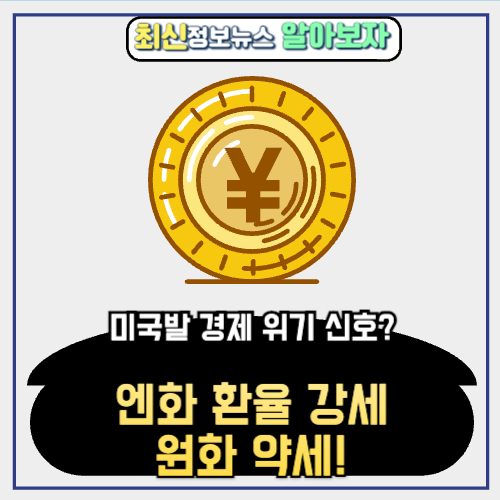  엔화 환율 강세  원화 약세 |  한국 경제는 어디로 가는 걸까?