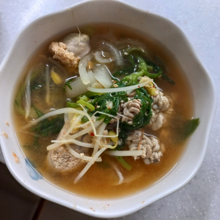  초간단 겨울 요리 처음 도전해본 명태 동태 알탕 결과는?