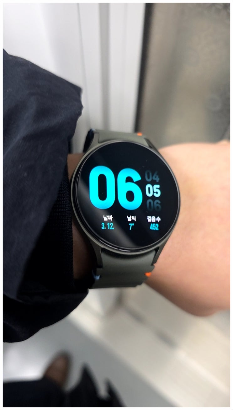  갤럭시 워치 7 44mm 그린 블루투스 출퇴근, 운동 목적 구매 및 사용 후기(내돈내산)