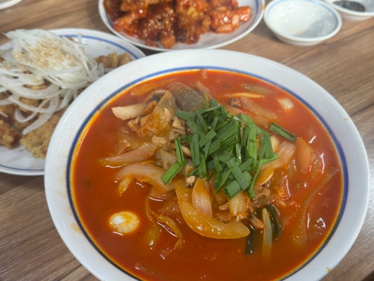 온양 교동짬뽕 현지인 맛집 핑안 탕수육도 별미