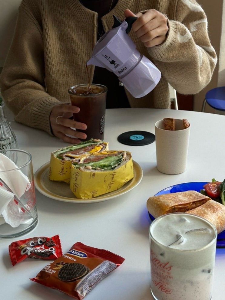  대구 침산동 신상 브런치 카페 카인즈커피 Kinds Coffee