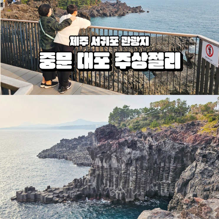  제주 주상절리 뜻 서귀포 중문 관광지 대포주상절리 여행