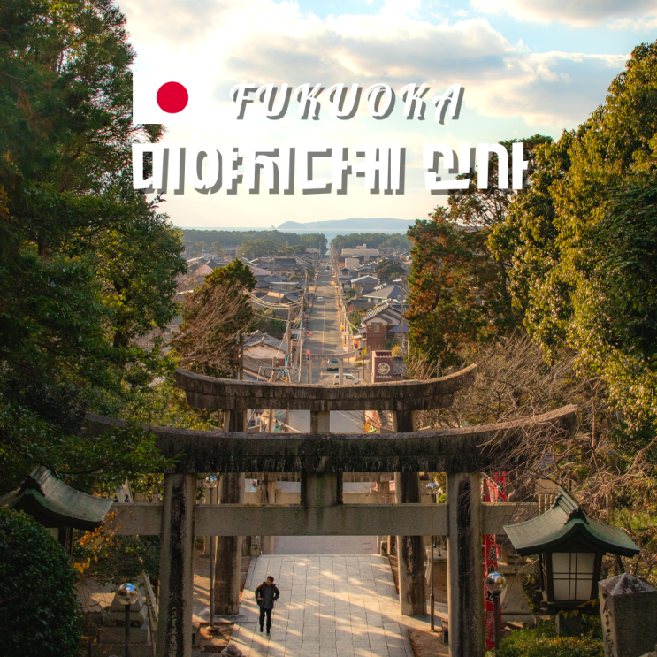  미야지다케 신사 빛의 길 후쿠오카 근교 소도시 여행지로 가보세요