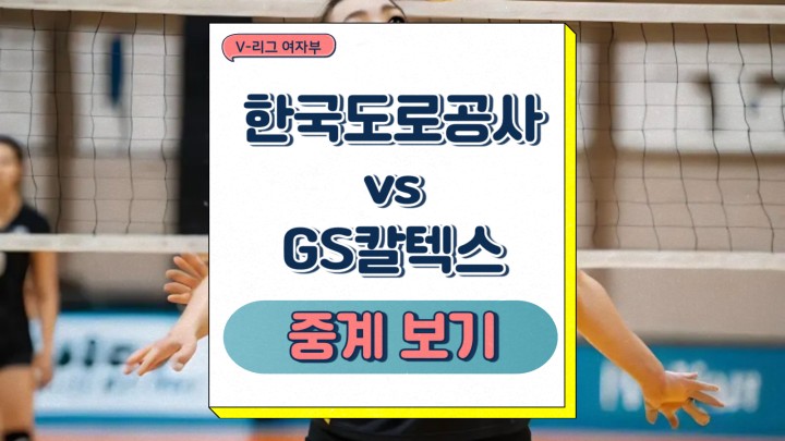  한국도로공사 GS칼텍스 승부예측 츠리뷰 V리그 여자부 2025년 03월 12일 중계 일정