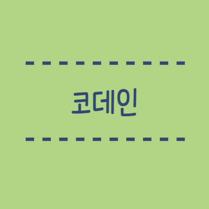  코데인 약 성분, 작용기전, 부작용 주의사항