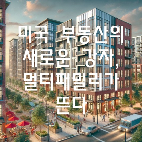  미국 부동산의 새로운 강자, ‘멀티패밀리’가 뜬다
