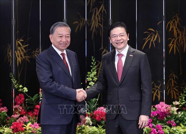 베트남&<b>싱가포르</b>, 포괄적 <b>전략적 동반자</b> 관계로 격상