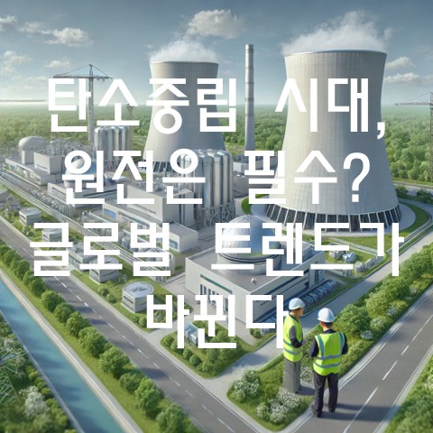  탄소중립 시대, 원전은 필수? 글로벌 트렌드가 바뀐다