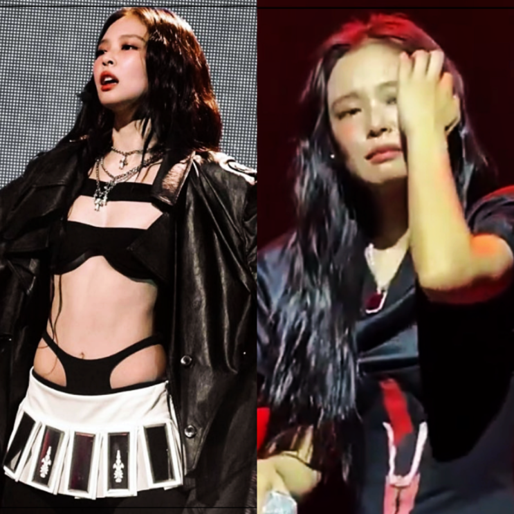  제니 미국 콘서트 노출 패션 의상 논란(+노출한 이유)