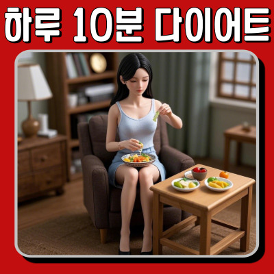 하루 10분 투자로 살 빠지는 체중 감량 습관 5가지!
