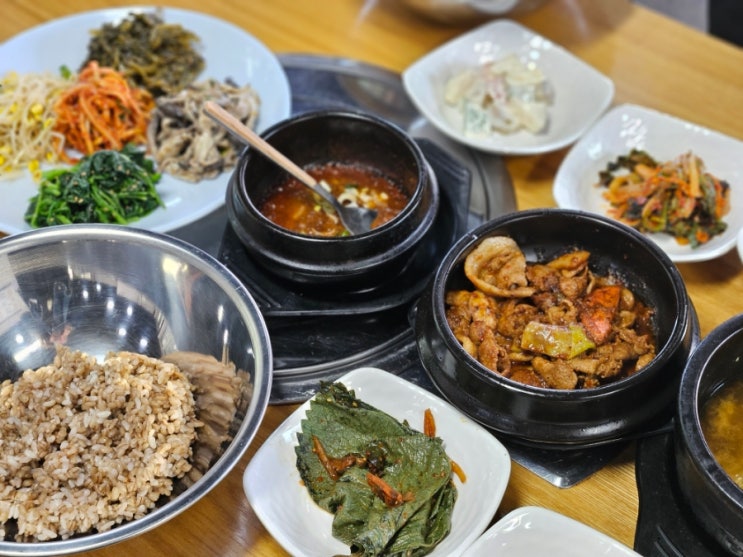  여주 보리밥 터미널근처 한정식 보리가든