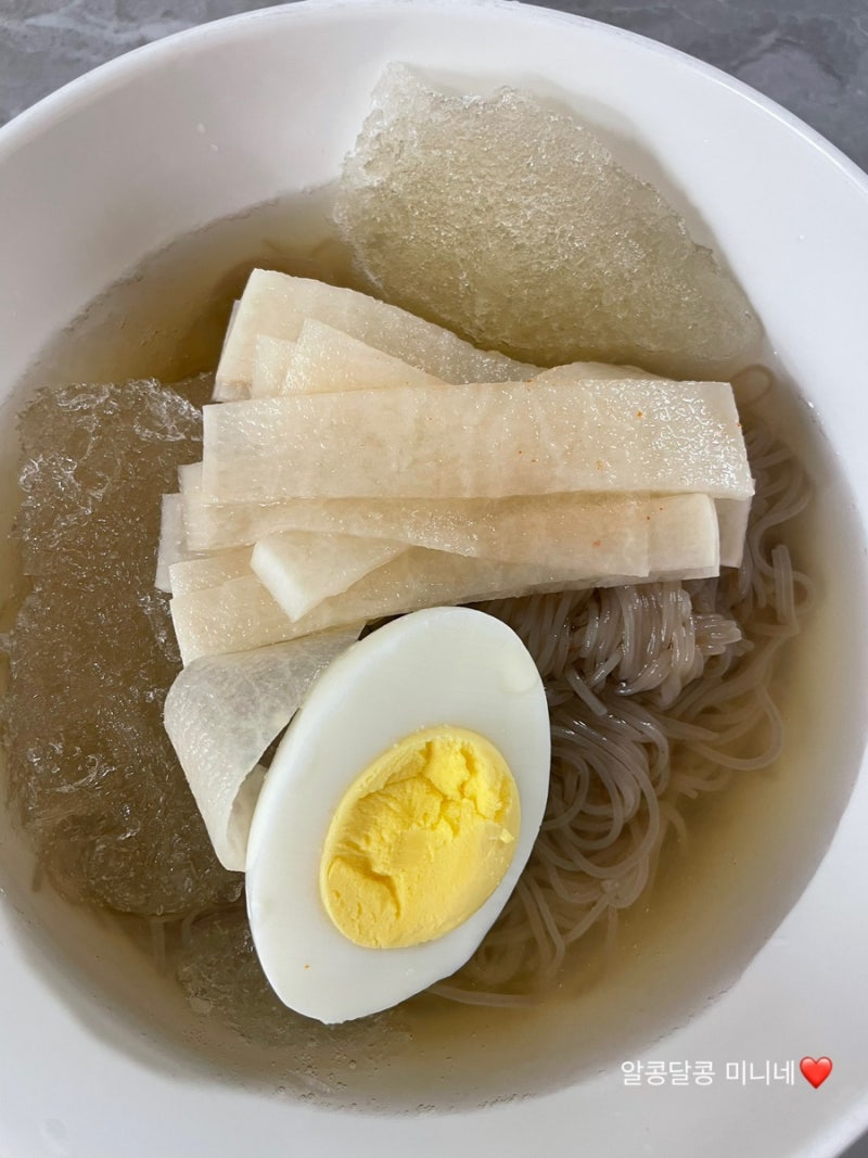 냉면 무 만들기 냉면 무절임 만들기