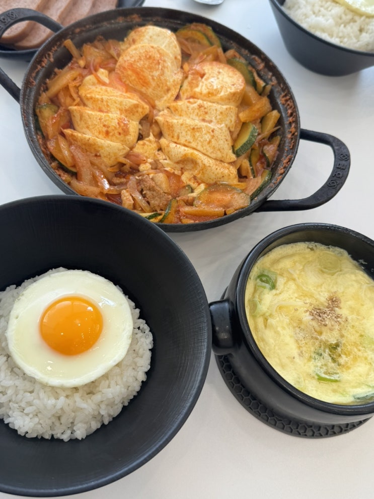  [광주] 든든한 한끼 운천역맛집, 밥통령 짜글이&김치찌개쌍촌점