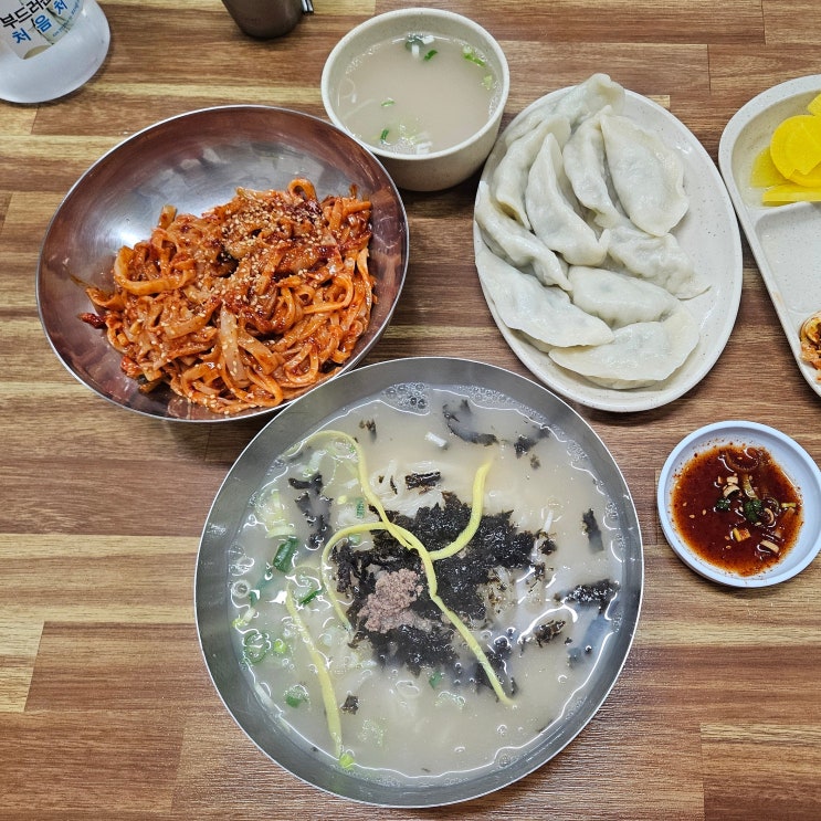  평택 서정리역 사골칼국수 맛집 골목칼국수 서정분점